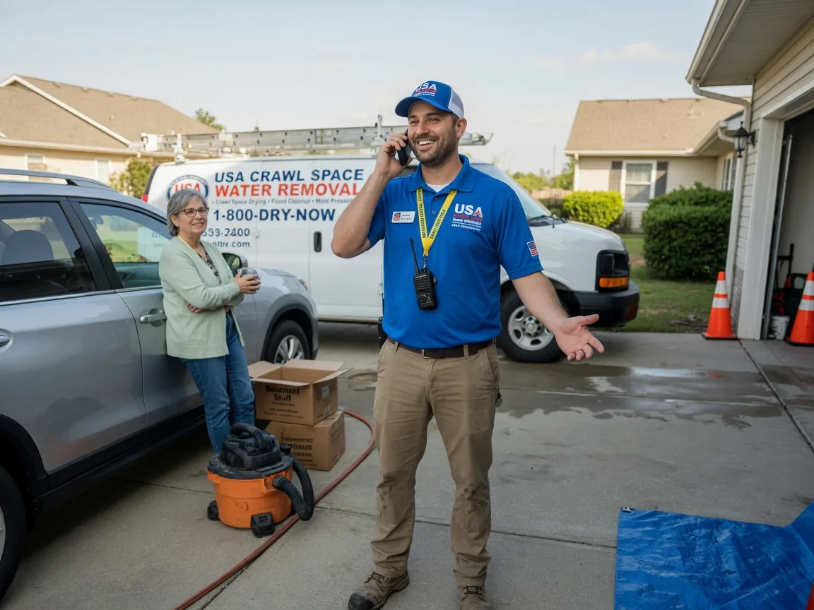 Crawl Space Water Removal Yorktown, VA FAQs